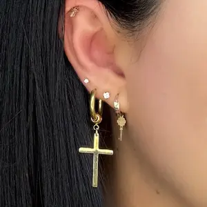 LA CRUZ HOOP EARRINGS