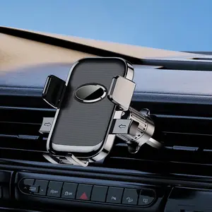 Car Phone Holder Mount, Car Cellphone Mount, Dashboard & Air Vent Compatible, Abs Material, Waterproof Design, Universal Fit for All Smartphones