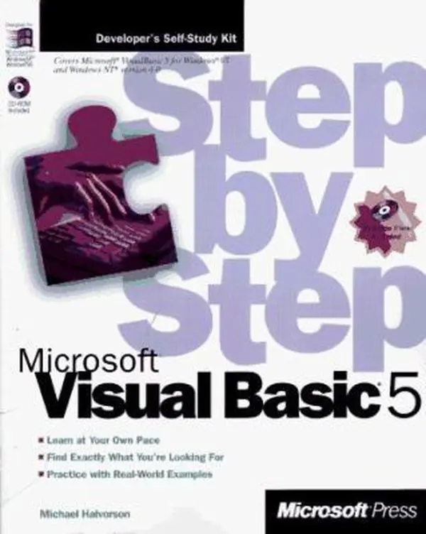 USED-Microsoft Visual Basic 5 Step by Step (Step by Step (Microsoft)) by Michael Halvorson (Paperback)