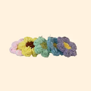 Flower Puff Keychain