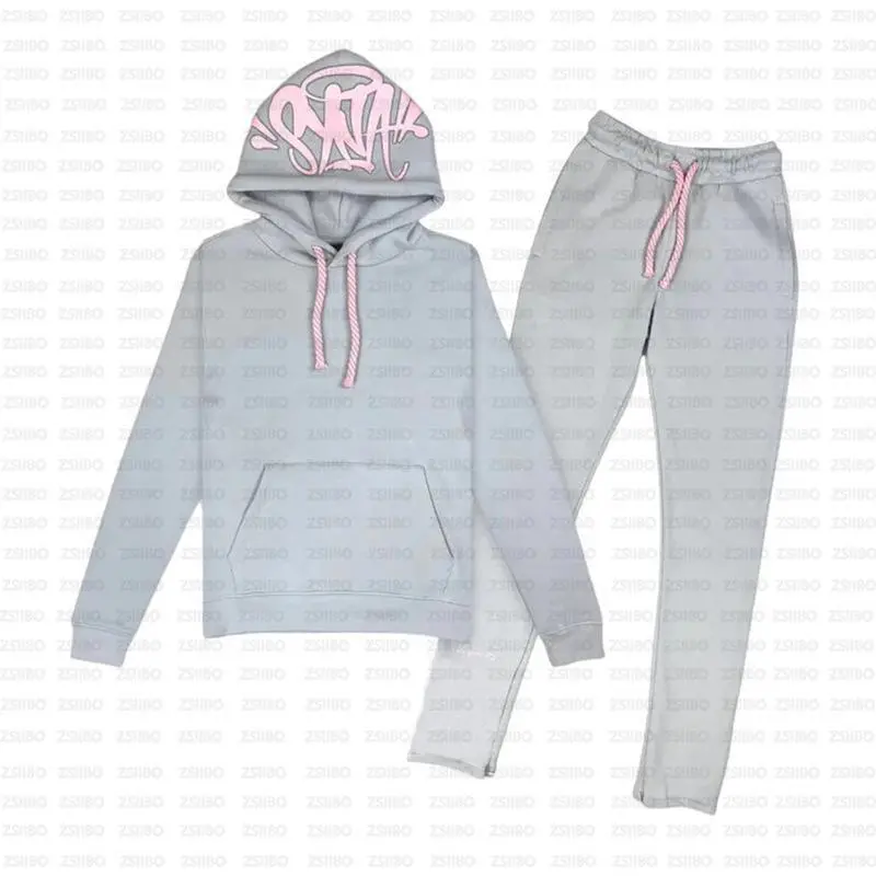 T03 Grey Set Pink Print