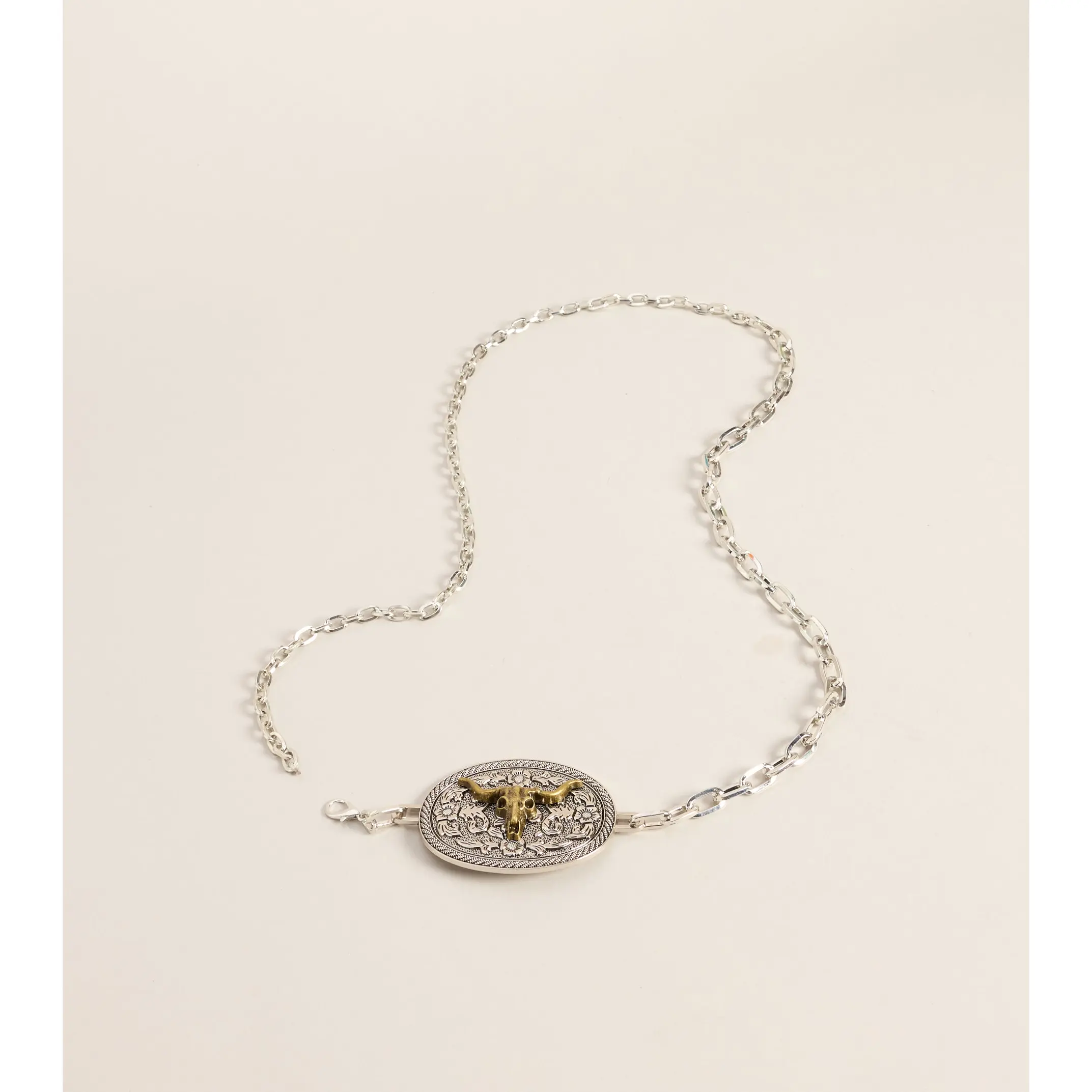 Wild West Longhorn Chain Belt Wild West Longhorn Chain Belt