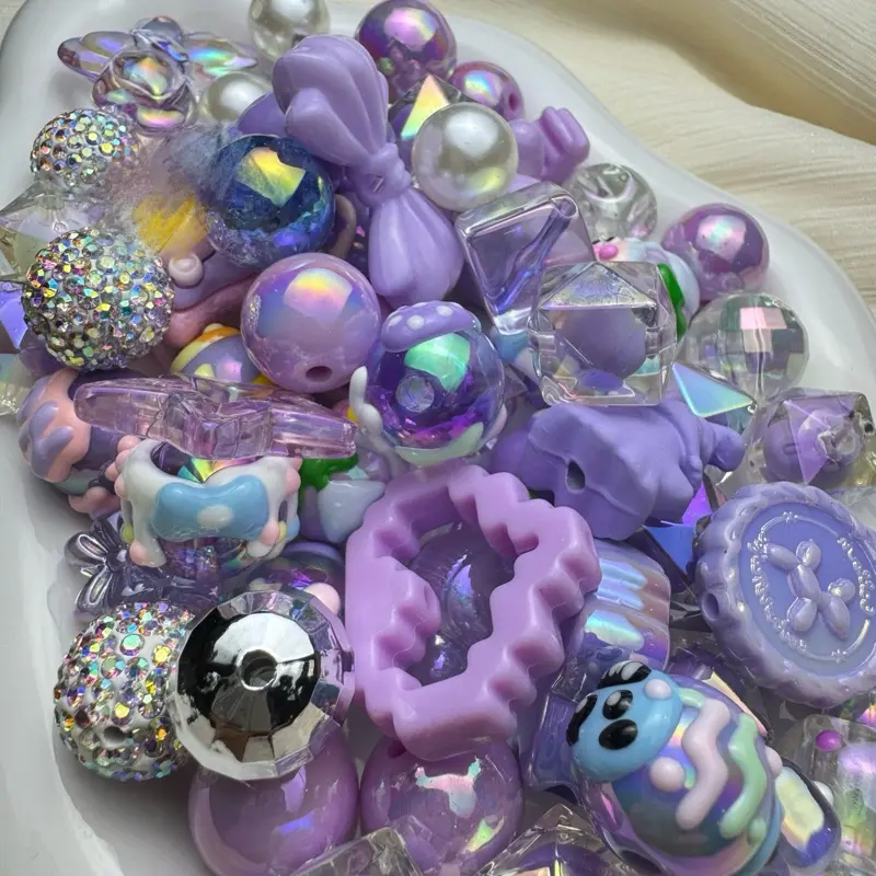 Ana's Mart Mixed DIY Beads for DIY phone charm Accessories Cellphone