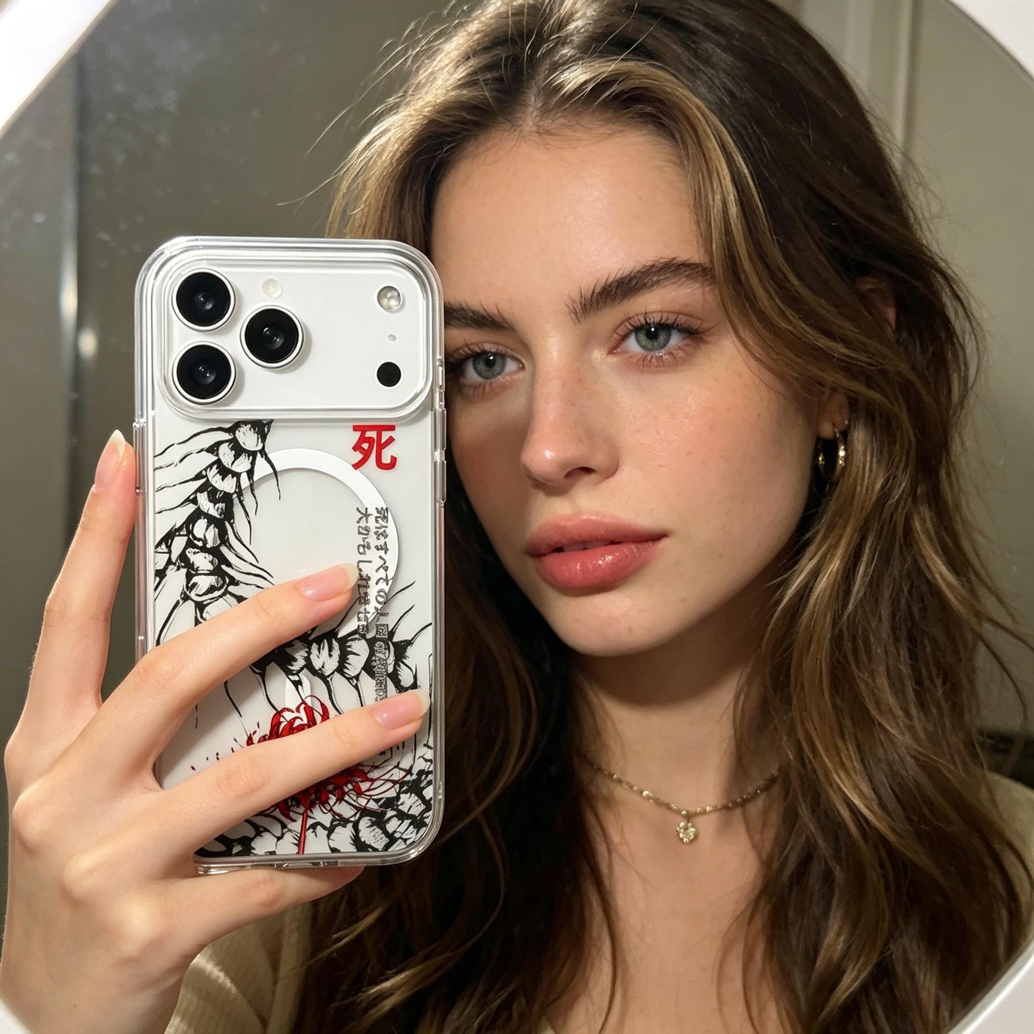 Tokyo Anime Ghoul Phone Case for iPhone 17/17Air/16/15/14/13/12/11 Pro Max - Shockproof, Transparent, Magnetic Phone Case, Protects Your Phone, Colorful Animal Pattern, Personalized Smartphone Case, Screen Protector