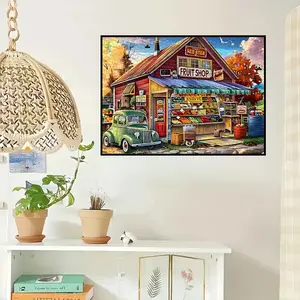 Large Paper Puzzle Truck DIY Kit, Durable Seamless Design, Perfect Gift for Birthdays & Holidays, Ideal for Home Decor & Interactive Games