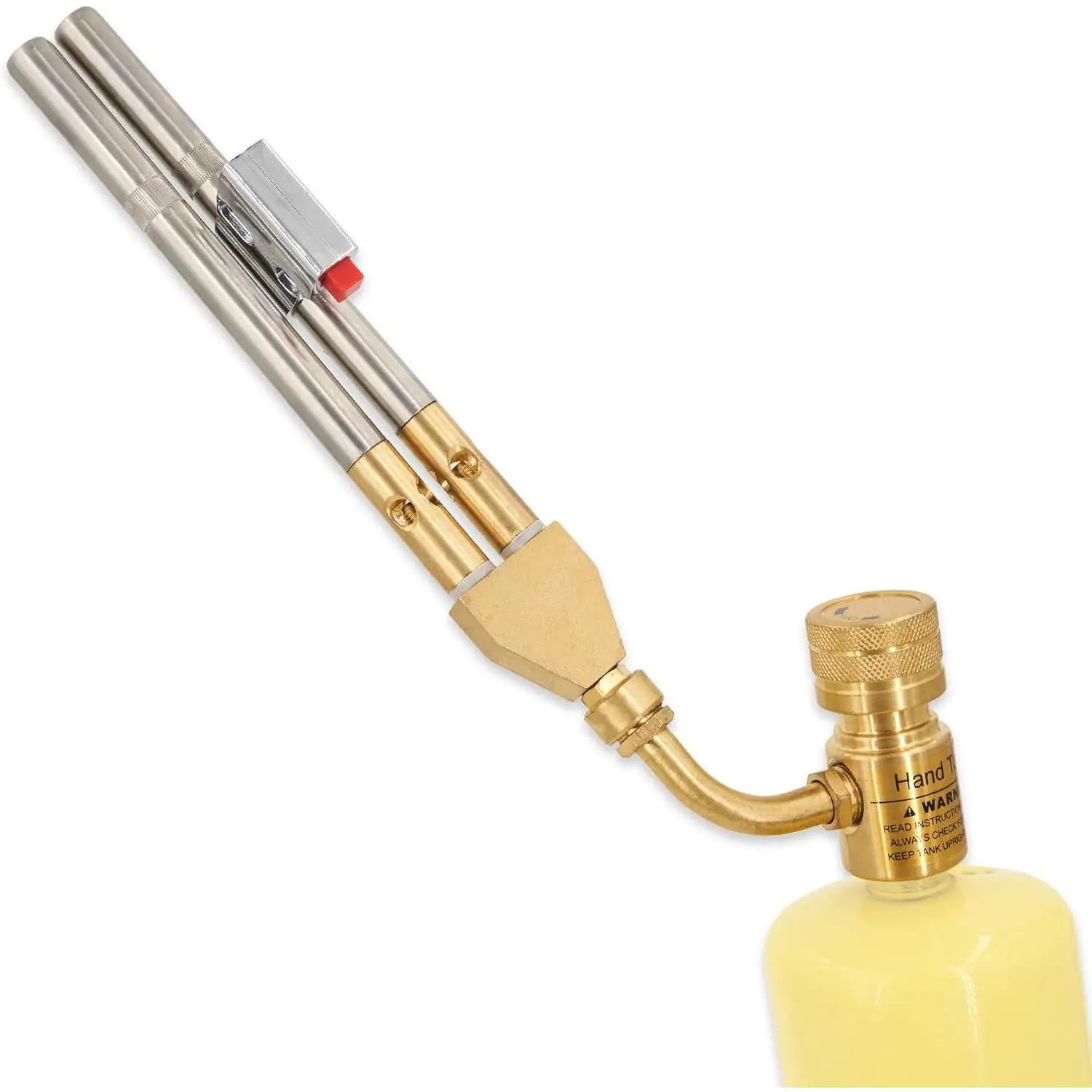 Double Head MAPP-Propane Self-Ignite Gas Welding Torch, Gas Welder & Welding Equipment for Home Improvement Enthusiasts