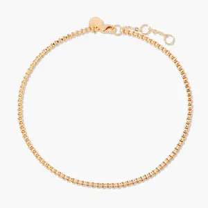 Emma Anklet in Gold by Brook and York Jewelry