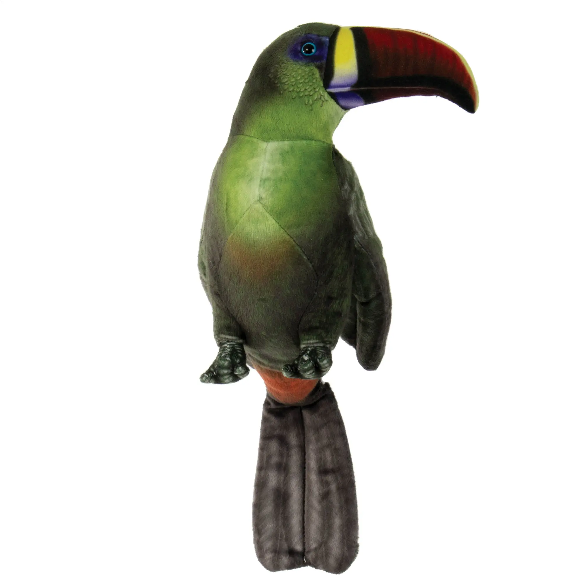 Real Planet™ Green Toucan Realistic Plush Stuffed Animal plush stuffedanimals