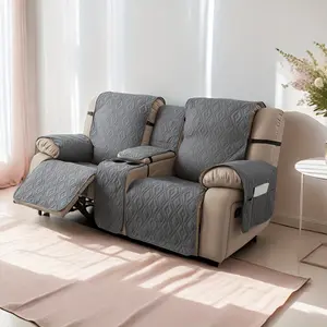 Split Design Sofa Recliner Cover, Waterproof Non-Slip Pet-Friendly & Machine Washable Adjustable Sleeper Chair Protector with Console #TikTokShopHolidayHaul
