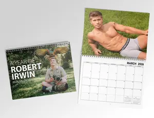 Robert Irwin 2026 Wall Calendar, Dancing With The Stars Merch, Gift For Her