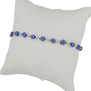 Bracelet Woman - Pulsera de Dama Blue Eyes 14k real color