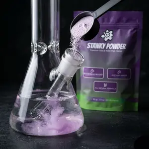 StankyPowder - Glass Cleaner Powder (150g) | Scoop & Funnel Included | 30 Deep Cleans