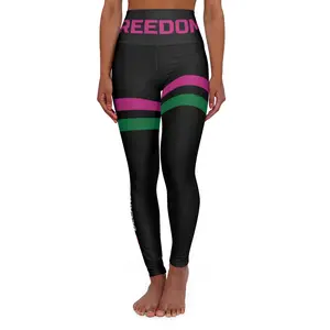 DELA & DELANI - High Waisted Yoga Leggings (AOP)