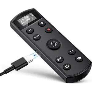 for  Camera  Remote Control -  Rechargeable Shutter Release with OLED Screen for ZV-E10, FX3, a6100, a6400, a6600, a7 III, a7R III, DSC-RX100 VII, ZV-1; Replace  RMT-P1BT