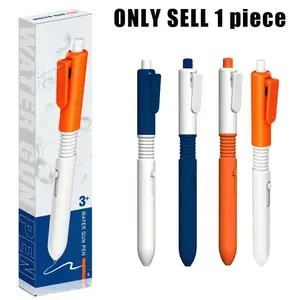 1pc Writable Pen Water Spray Pen Signature Pen Press to Spray Pranks Water Spray Pen Student Gift Funny Spoof Trick Toy Funny Teacher Pens