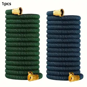 100 Feet Extendable Garden Hose, Lightweight Leak-Proof Water Pipe, Ideal for Yard and Outdoor Use, Flexible Car Wash Hose, Efficient Irrigation