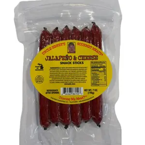 Uncle Henry's Gourmet Meats Beef Snack Sticks - 7 ounce bag