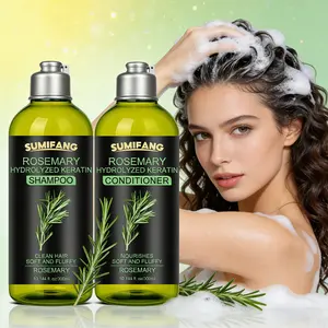 Sumifang Rosemary Hair Care Set, Hydrating & Nourishing, Contains Hydrolyzed Keratin, Suitable for Men & Women, Soft & Smooth Haircare