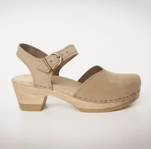 Mary Jane Clogs - Mid Heels