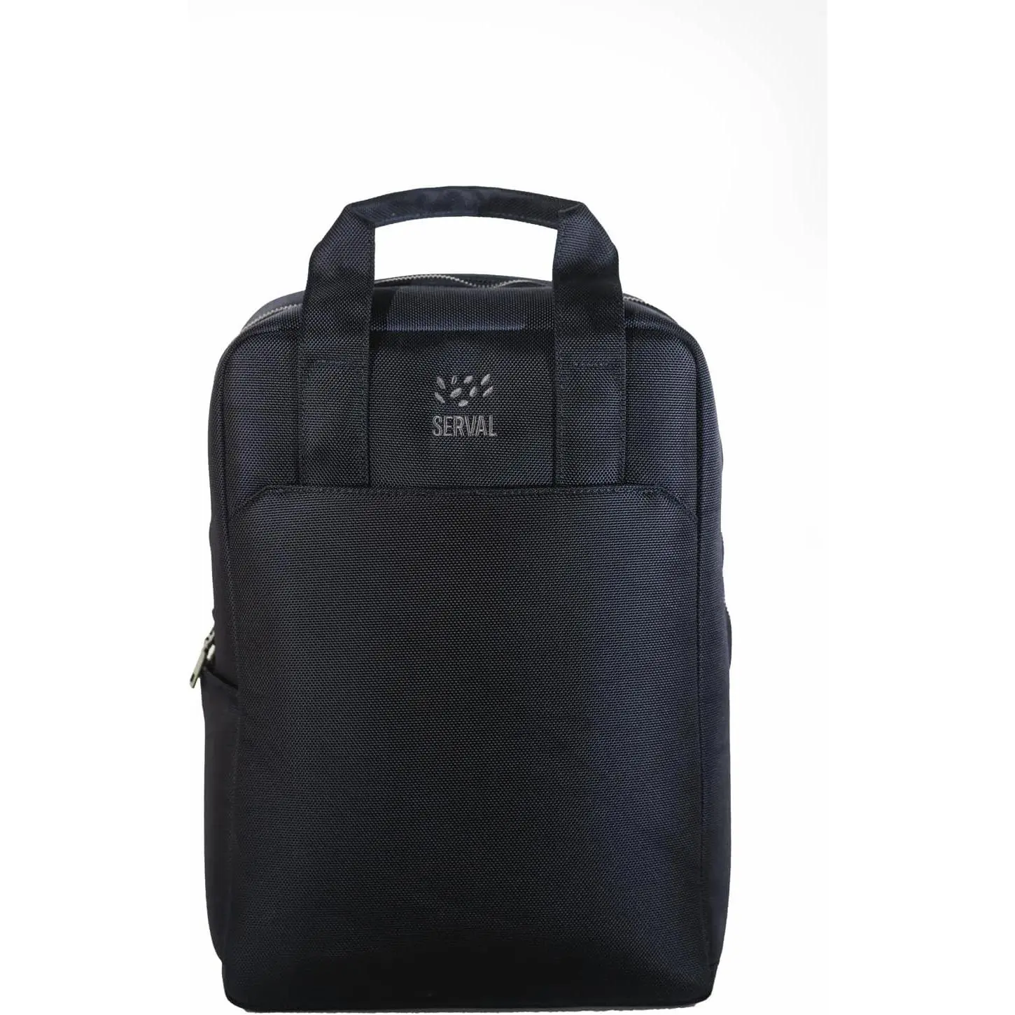 SERVAL Laptop Backpack for Men – 24L Ballistic Nylon Business Backpack with 15.6" Laptop Compartment, Water Resistant Travel Work Bag – Dark Blue