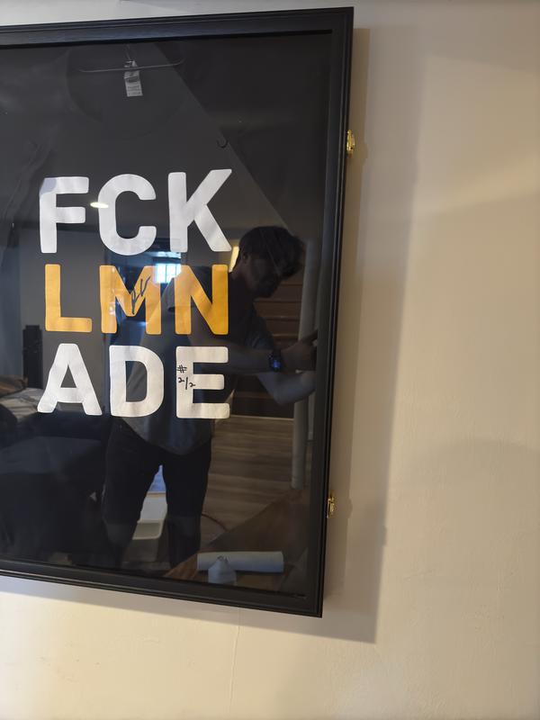 FCKLMNADE Limited Edition Original Logo Short Sleeve T-Shirt - Only 2 Ever Made - Menswear, Casual Menswear T-Shirt T-Shirt graphic tee Top Medium Tshirt Streetwear Tshirt Streetwear Tshirt Streetwear