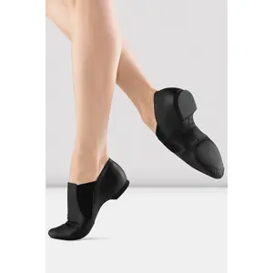 BLOCH -  SO499L - Leather Elasta Jazz Booties