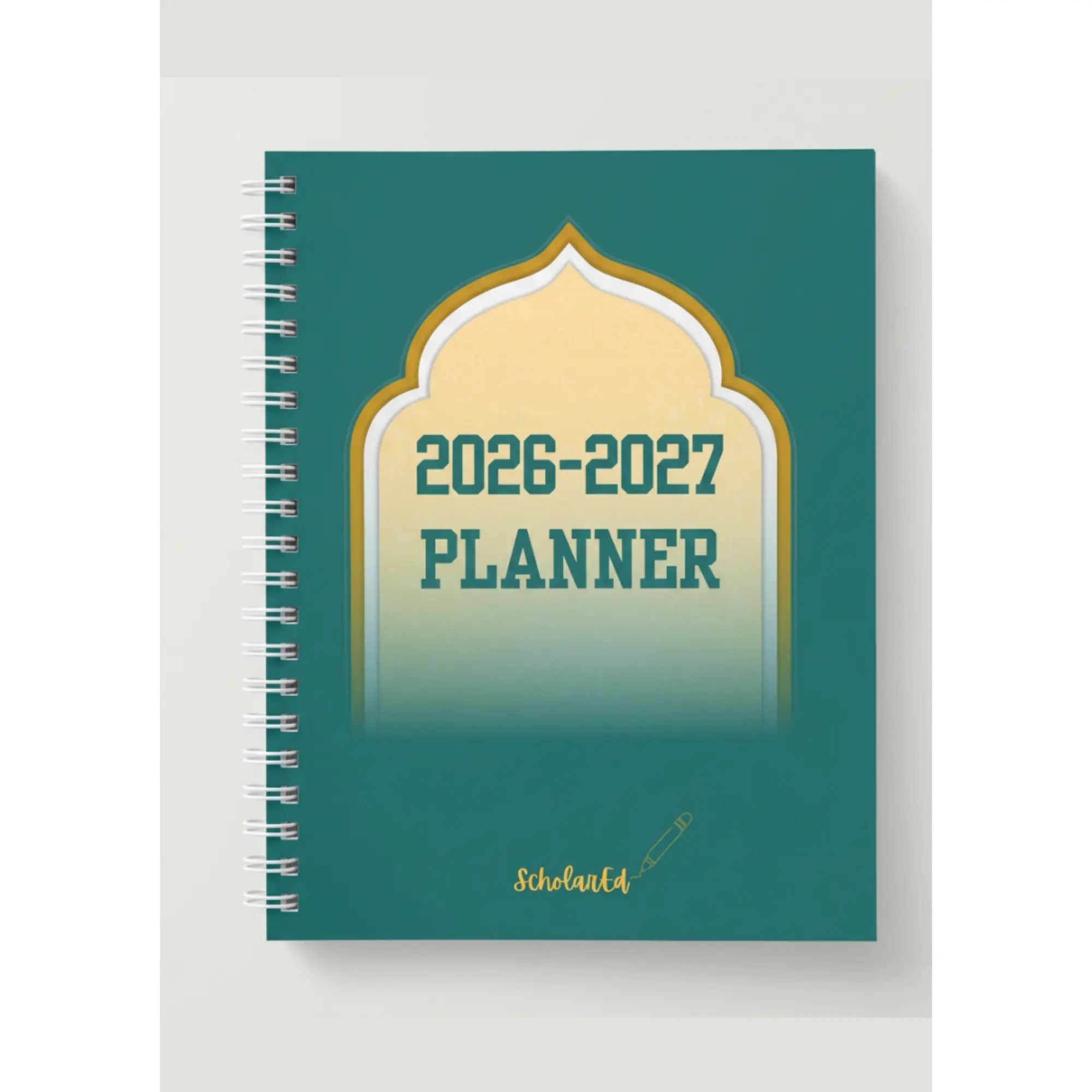 Student Academic Planner w/subjects August 2026-July 2027