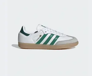 Adidas Samba OG Women's White Collegiate Green Gum