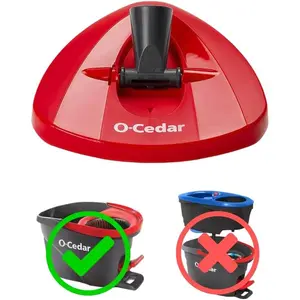 O-Cedar Genuine Replacement Mop Base Part for EasyWring Spin Mop, Not Compatible with RinseClean