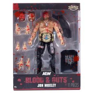 Jon Moxley (Supreme Blood & Guts) - AEW Ringside Exclusive Jazwares AEW Toy Wrestling Action Figure