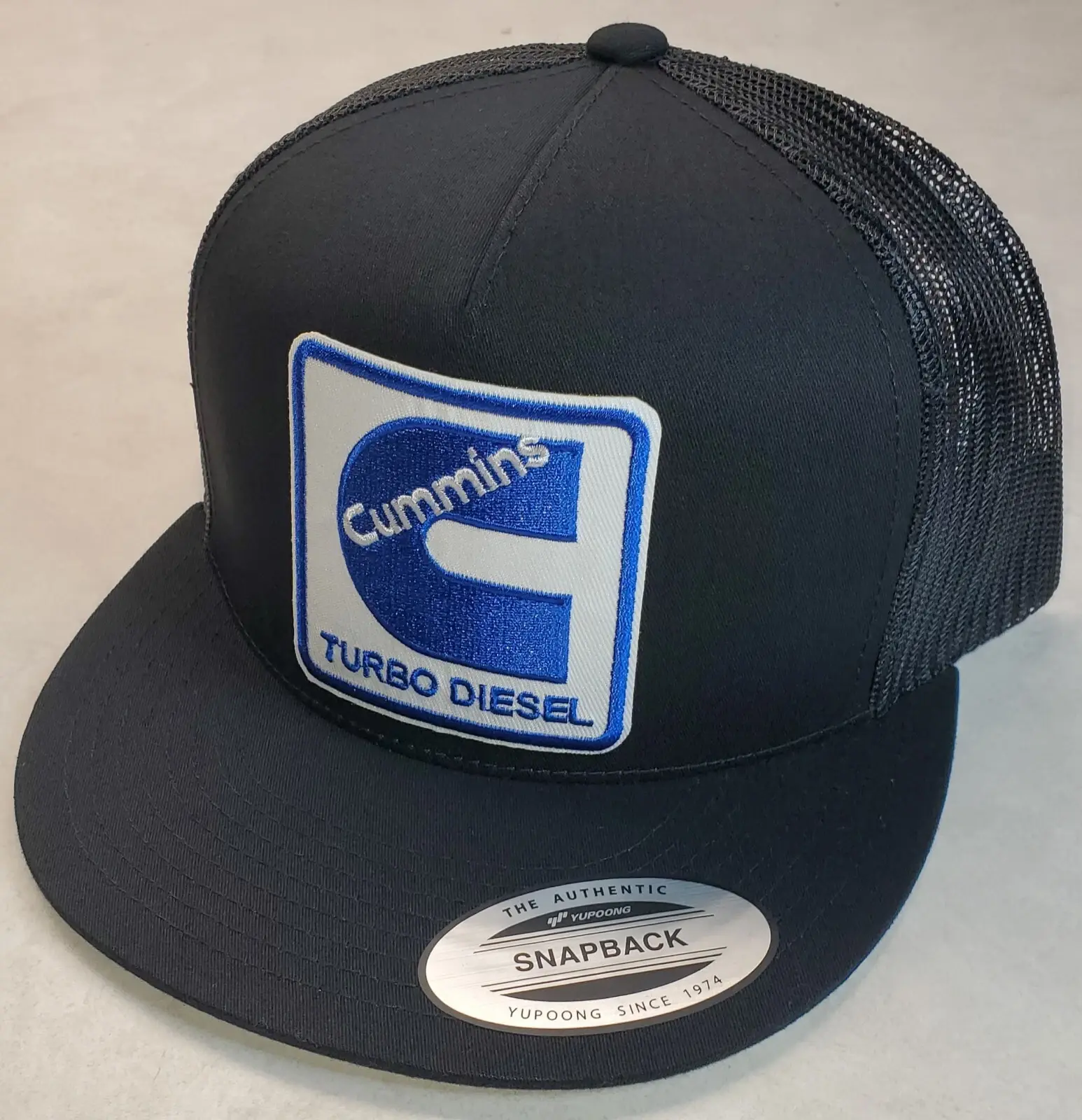 Cummins Embroidered Patch Trucker Hat Retro Snapback Baseball Cap Adjustable Mesh Hat Unisex Streetwear Gift