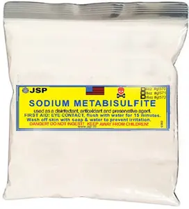 JSP Sodium Metabisulfite 5lb Gold Precipitant Powder Refining Recovery Aqua Regia Industrial Grade Na₂S₂O₅