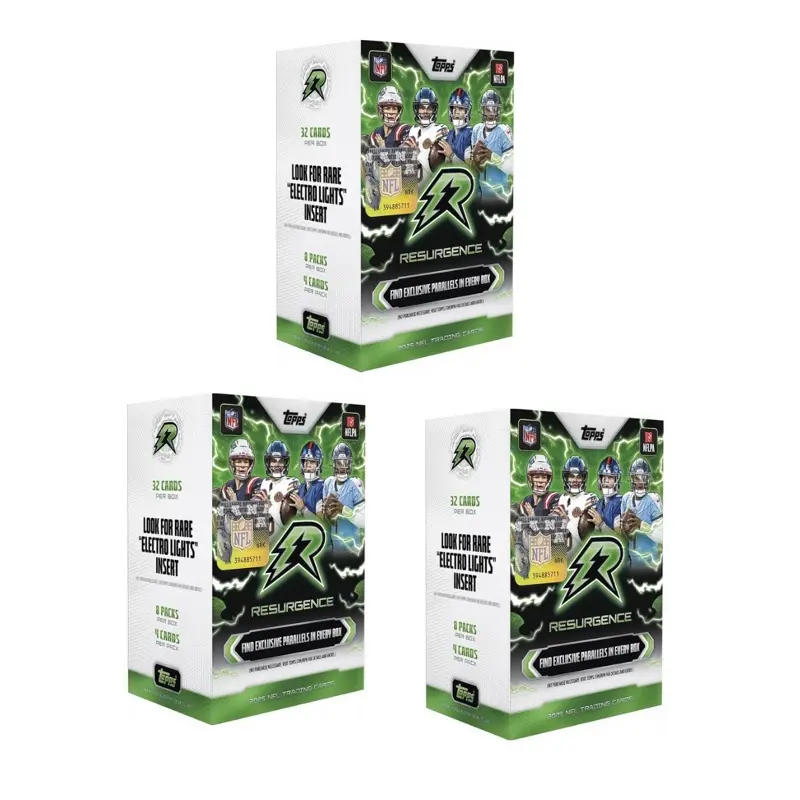 Box Break  2 - 3 Resurgence Football Blaster Boxes! NEW RELEASE!!!