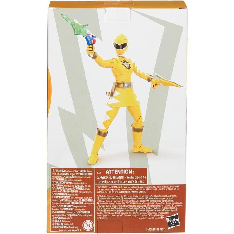 Power Rangers Lightning Collection Action Figure | Dino Thunder Yellow Ranger