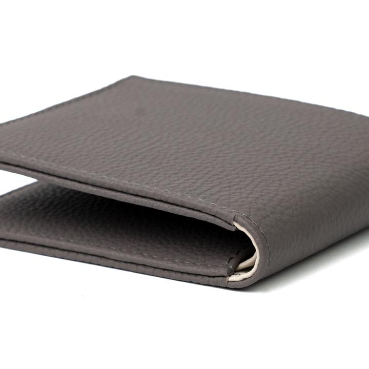 PEGAI Malcolm Leather Wallet - Togo Calfskin - 6 Card Slots - Hidden Pockets - Bill Compartment - Handcrafted in Ubrique Spain - Signature Collection