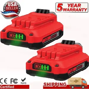 New FOR Craftsman V20 20 Volt MAX 3.0Ah Lithium ION Battery CMCB204 CMCB202 CMCB201