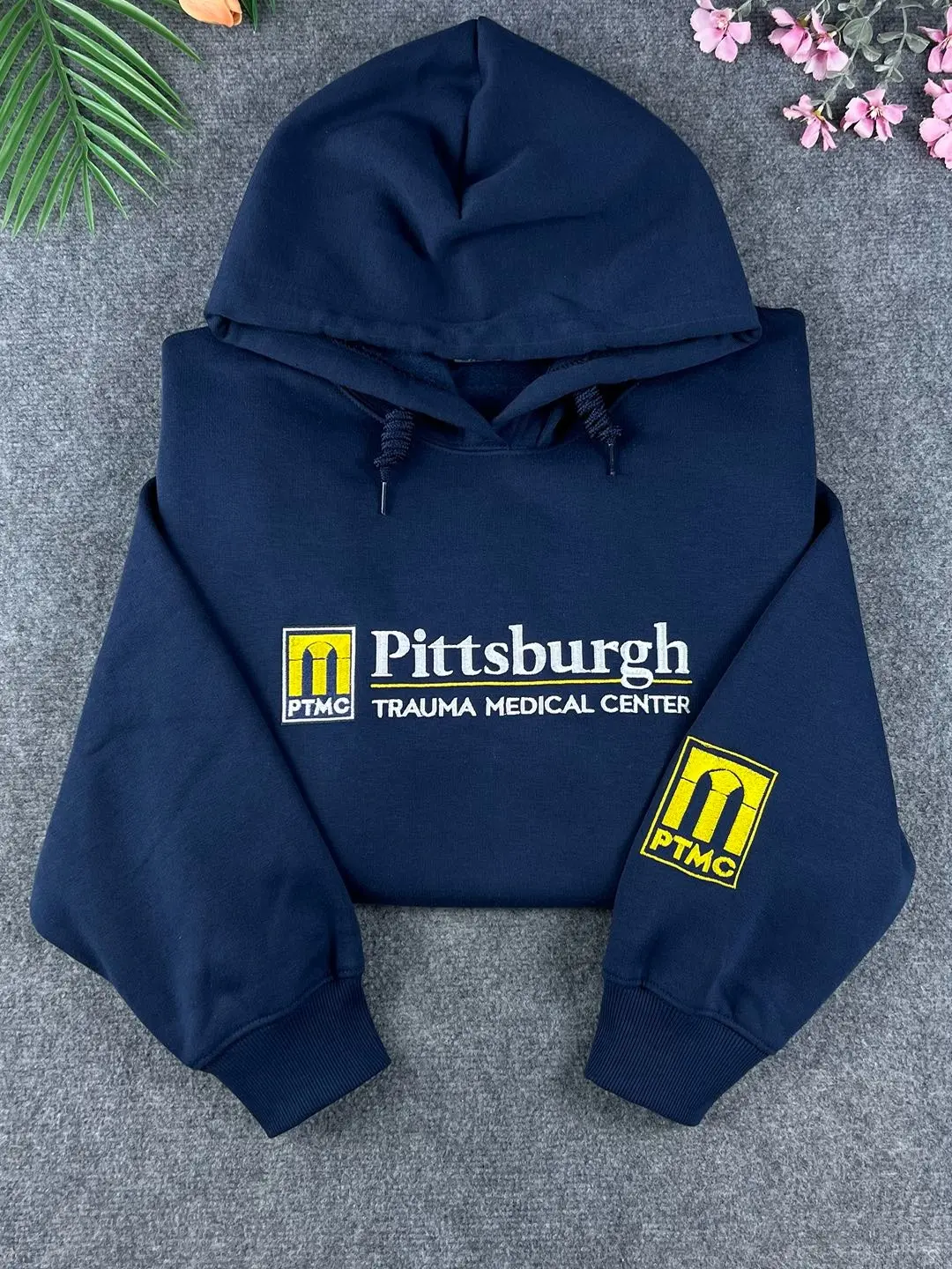 Pittsburgh Trauma Medical Center Embroidered Sweatshirt, Movie 2026 Fan Merch Embroidered Sweatshirt, Gift For Fan