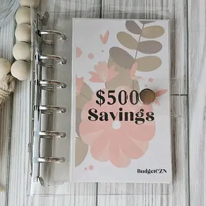 $500 savings binder|Mini monthly savings binder|low income savings binder