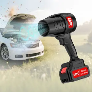 Cordless Portable Electric Air Blower with High-Power Turbo Jet Technology, Lithium-Battery Blower for Drying Cars and Dust Cleaning, Ideal Electric Tool