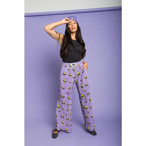 Out of This World Plisse Pants