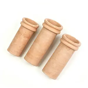 No Cracking! High Temperature Ceramic Crucible 1kg/2kg/3kg for Jewelry Casting Projects