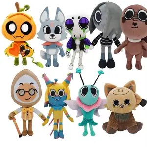Dandy's World Plush Toys Gourdy Dandys World Plushie Horror Game Soft Stuffed Cute Pillow Doll Toy For Children Christmas Gifts