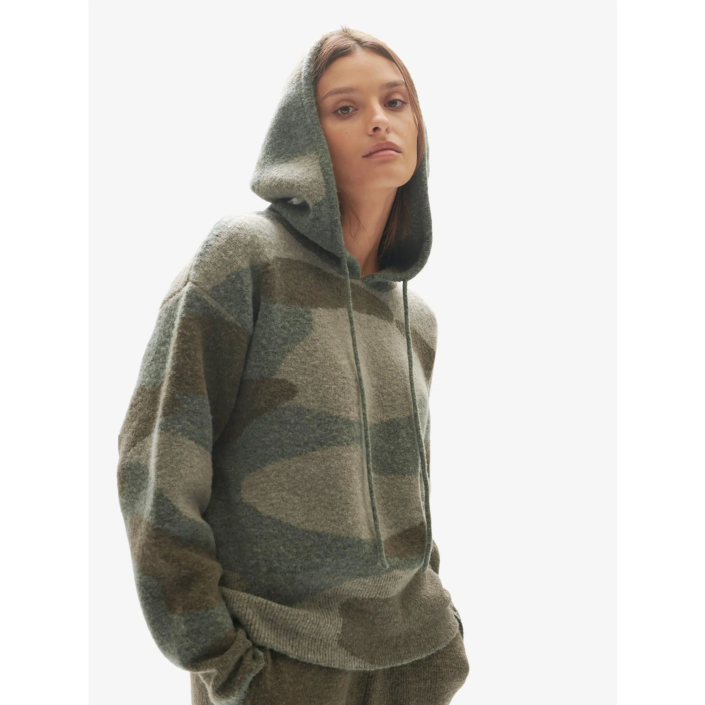 Chalet Hoodie - Green Camo