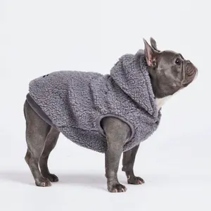 Spark Paws Teddy Sherpa Dog Jackets - Premium Soft Polar Fleece Interior -  Double Breasted Front Buttons Dual Back Buttons for Perfect Fit Indoor & Outdoor Wear