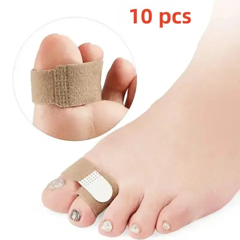 Adjustable Toe Strap, 10pcs/set Reusable Toe Fixed Strap, Toe Protector for Hammered, Curved and Overlapping Toes, Foot Care Product