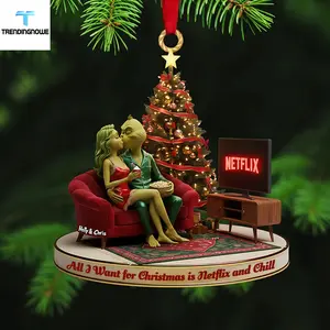 Gr1cH R0m4ntic And Chill 2025 Christmas Ornament Gr1cH R0m4ntic And Chill 2025 Christmas Ornament