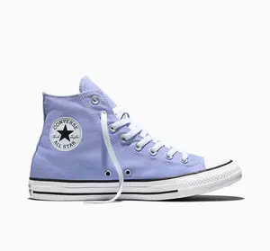 Converse Chuck Taylor All-Star Very Peri Purple Canvas High-Top Sneakers Unisex Men Women | Purple Converse High Tops | Classic Canvas Casual Shoes