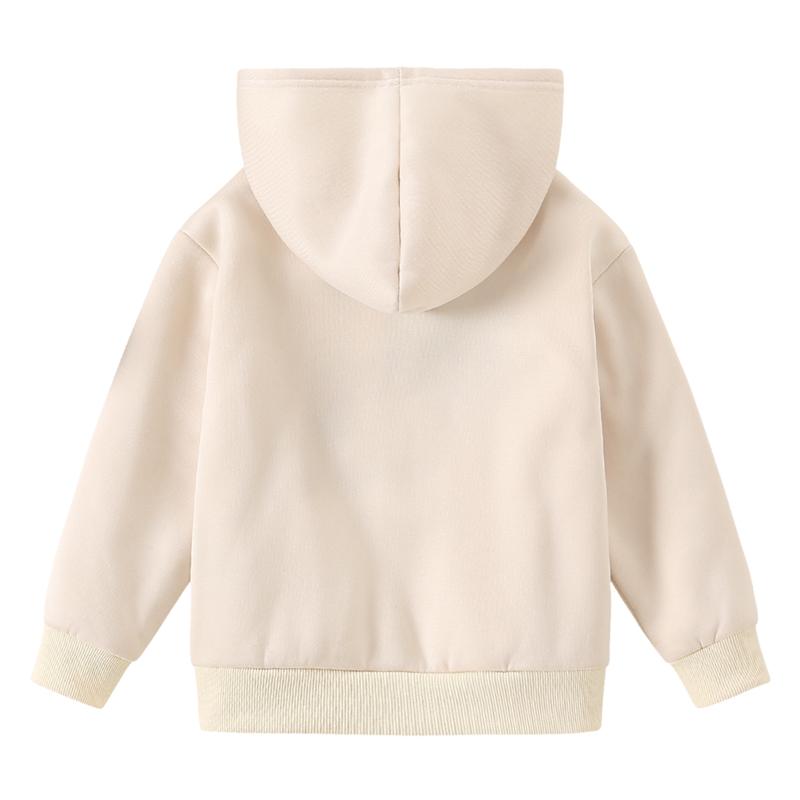 3-Piece Set Autumn/Winter Boys' Hooded Sweatshirt, Fashionable Jacket with Zipper, Comfortable Top for Kids (Ages 4-14)