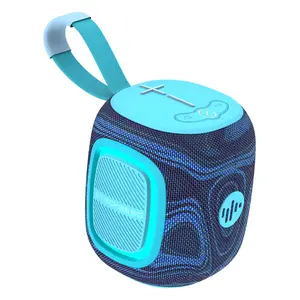 Stromberg Spark Mini Portable Bluetooth Speaker 10W Power 8-Hour Playtime Waterproof Dustproof Sky Blue with LED Lights & Wireless Connectivity