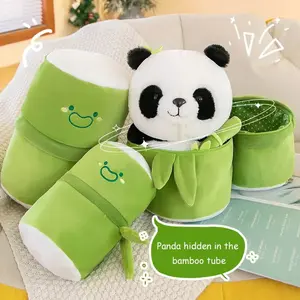 Convertible Panda Pillow: A Cuddly Bamboo Adventure!